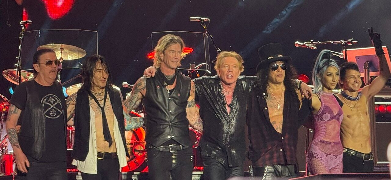 Guns N' Roses é literalmente a colagem de duas bandas